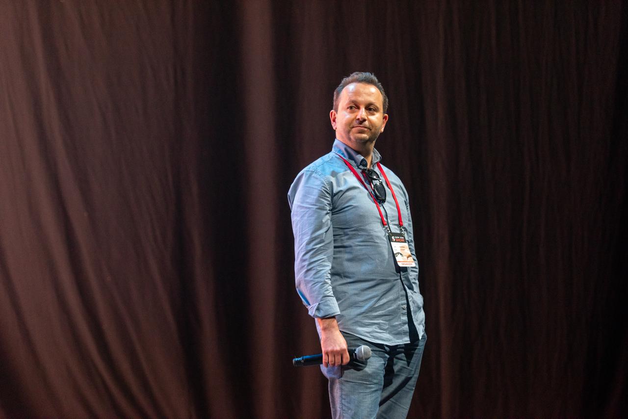 Artem Badalyan on stage